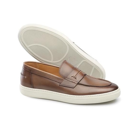 Baskets - Kenneth Nappe Vit Taupe